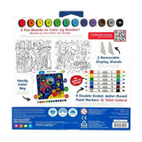Colortopia Color By Number Paint Marker Kit Epic Adventures
