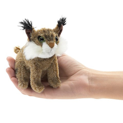 Folkmanis Mini Puppet Bobcat