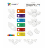 Connetix Rainbow Ball Run Expansion Pack 66 Piece