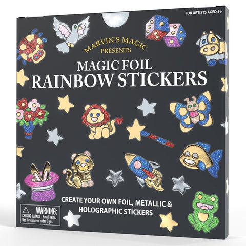 Marvin's Magic Rainbow Foil Stickers