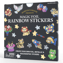 Marvin's Magic Rainbow Foil Stickers
