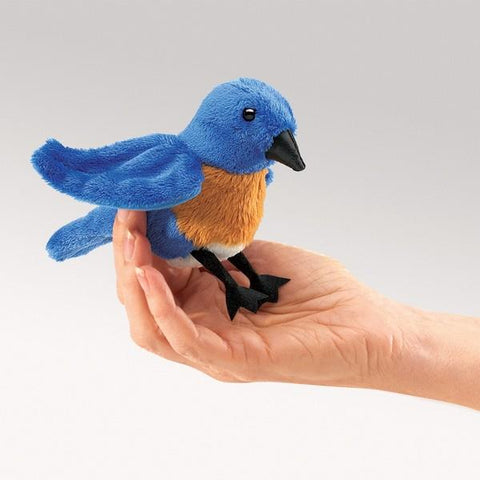 Folkmanis Mini Puppet Blue Bird