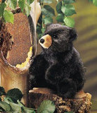 Folkmanis Hand Puppet Baby Black Bear