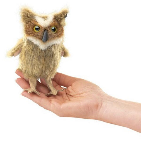 Folkmanis Mini Puppet Great Horned Owl