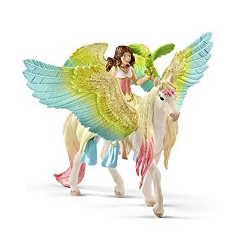Schleich Fairy Surah with Glitter Pegasus (70566)