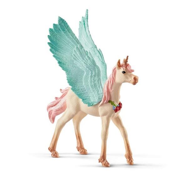 Schleich Decorated Unicorn Pegasus Foal (70575)