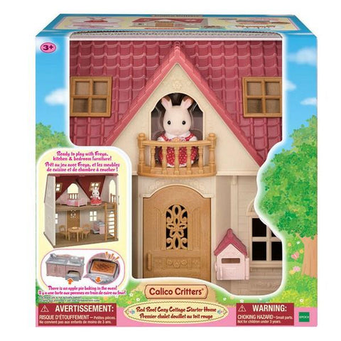 Calico Critters Red Roof Cozy Cottage Starter Home