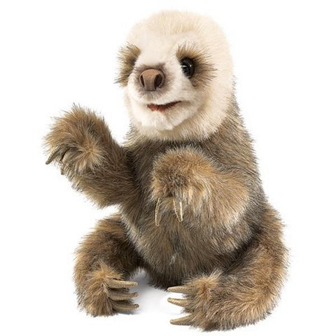 Folkmanis Hand Puppet Sloth Baby
