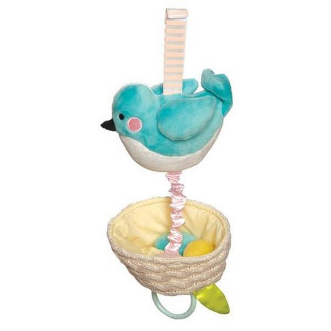 Manhattan Lullaby Bird Musical Pull Toy