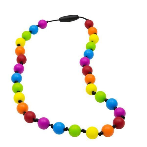 Munchables Rainbow Knotted Chew Necklace