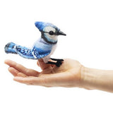 Folkmanis Mini Puppet Blue Jay