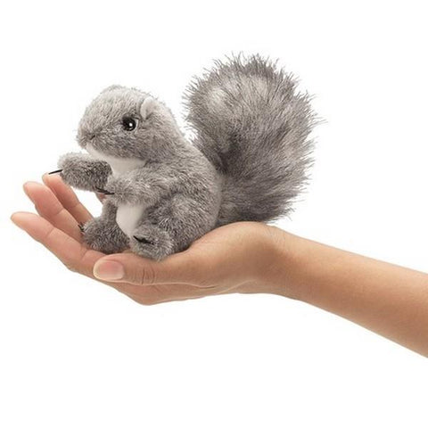 Folkmanis Mini Puppet Grey Squirrel