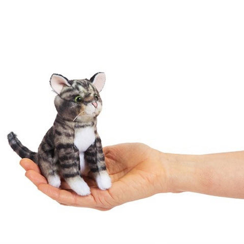 Folkmanis Mini Puppet Tabby Cat