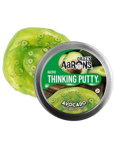 Crazy Aaron's Mini Thinking Putty Avocado