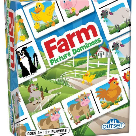 Outset Farm Picture Dominoes