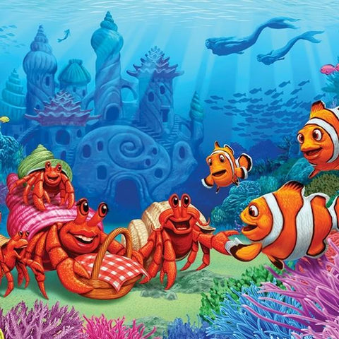Cobble Hill Tray Puzzle Clownfish Gathering