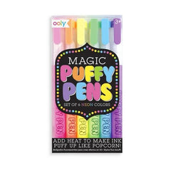 Ooly Magic Puffy Pens Neon