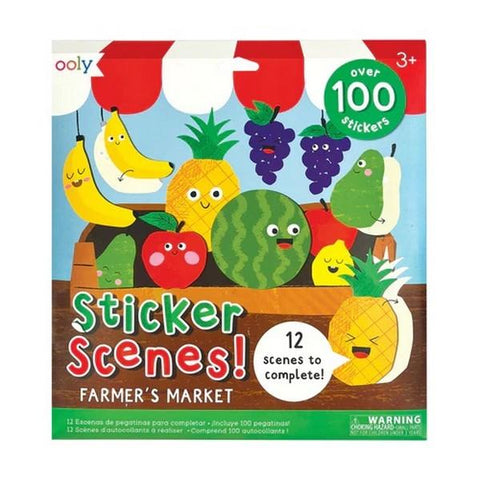 Ooly Sticker Scenes! Farmer's Market