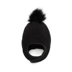 Stonz Baby Fleece Hat 0-6 Mos Black