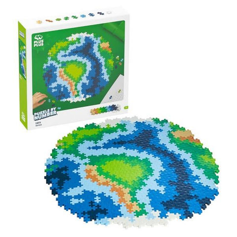 Plus Plus Puzzle by Number Earth