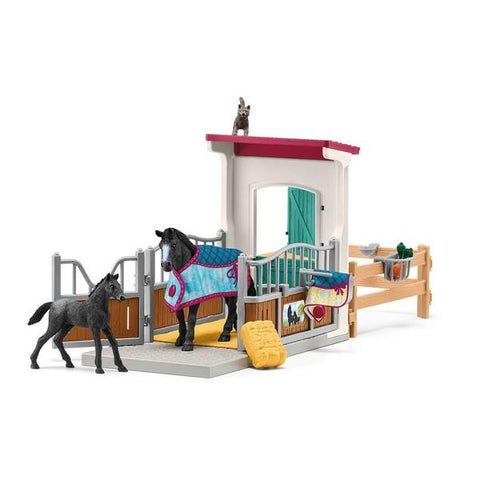 Schleich Horse Box with Mare and Foal (42611)