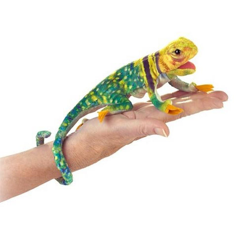 Folkmanis Mini Puppet Collared Lizard