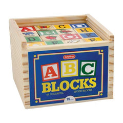 SCHYLLING WOODEN ALPHABET BLOC