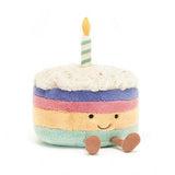 Jellycat Amuseable Rainbow Birthday Cake