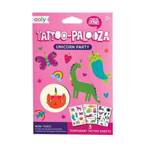 Ooly Mini Tattoo Palooza Unicorn Party