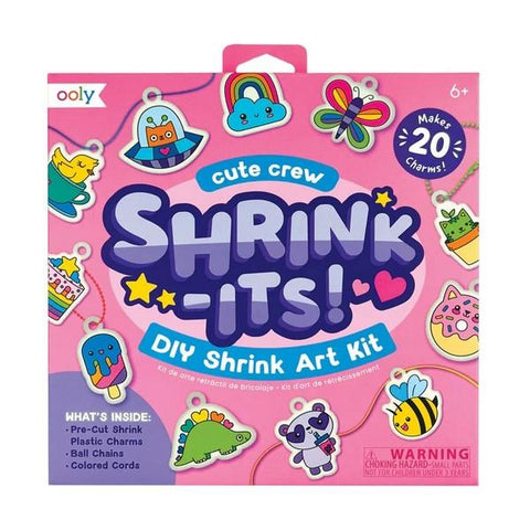 Ooly Shrink Art Kit Cute Crew