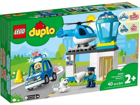 Lego Duplo Police Station and Helicopter (10959)