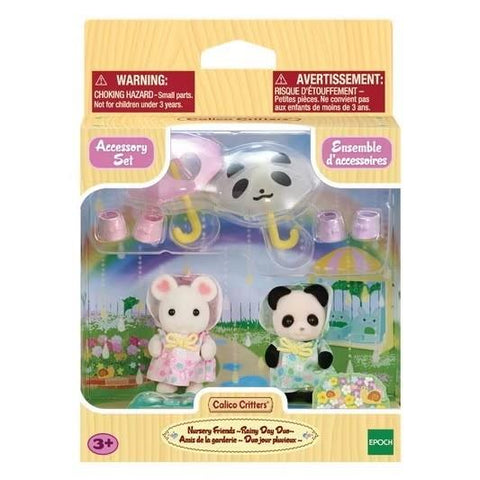 Calico Critters Rainy Day Duo