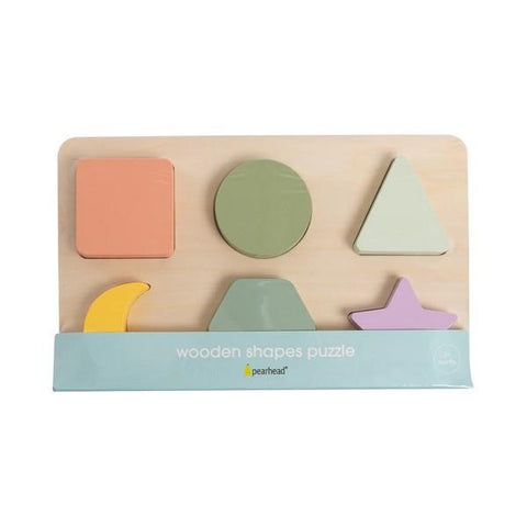 Pearhead Shapes Puzzle Wooden