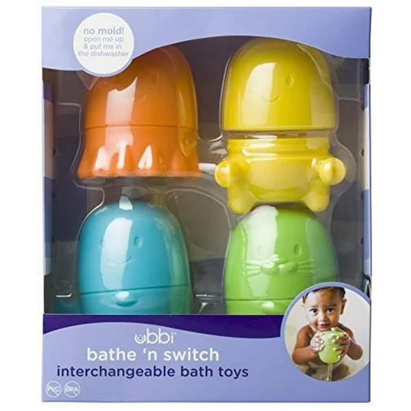 Ubbi Interchangeable Bath Toys Classic