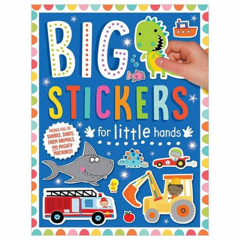 Big Stickers for Little Hands Sharks, Dinos, Farm Animals And Mighty Machines