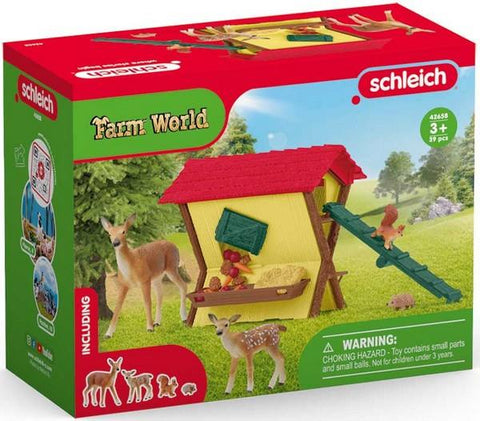 Schleich Feeding the Forest Animals (42658)