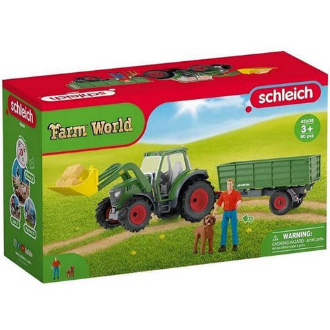 Schleich Tractor with Trailer (42608)