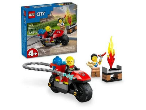 Lego City Fire Rescue Motorcycle (60410)