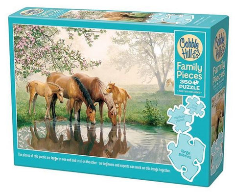 Cobble Hill Family Puzzle Horse Family