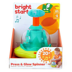 Bright Starts Press and Glow Spinner