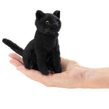 Folkmanis Mini Puppet Black Cat