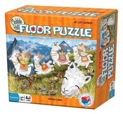 Cobble Hill Floor Puzzle Leaping Llamas