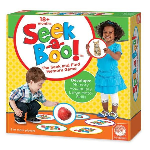 Mindware Seek-A-Boo Mix and Match Memory Game