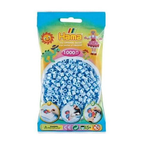 Hama 1K Midi Beads in Bag Pastel Ice Blue