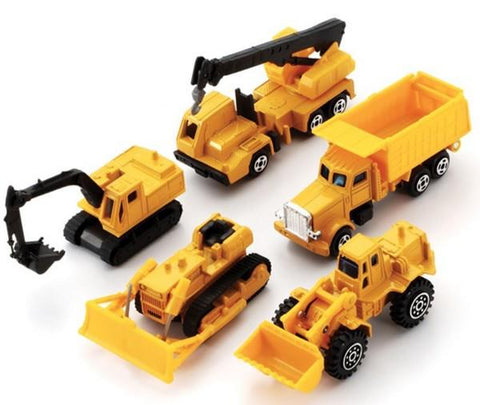 Welly Construction Vehicle 5 Piece Set