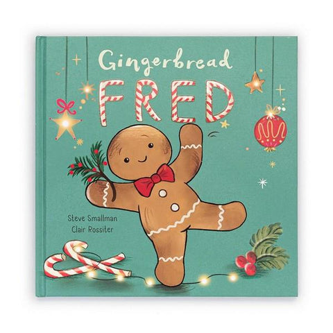 Jellycat Gingerbread Fred Book