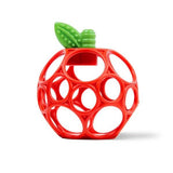 Oball Hold My Own Easy-Grasp Teether Toy  Apple