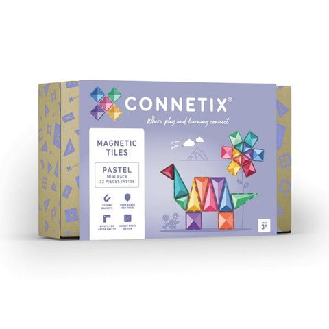 Connetix Pastel Mini Pack 32 Pieces