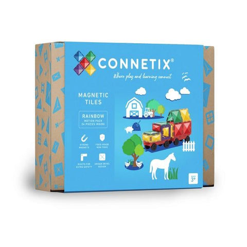 Connetix Rainbow Motion Pack 24 Pieces