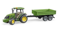 Bruder John Deere 5115 M with Tipping Trailer (09816)